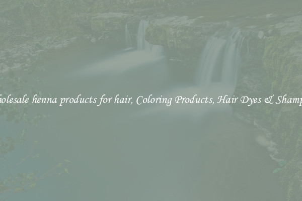 Wholesale henna products for hair, Coloring Products, Hair Dyes & Shampoos
