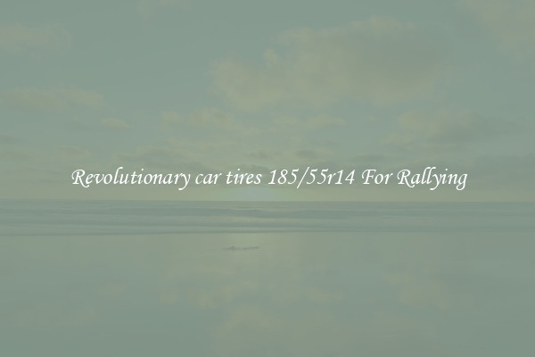 Revolutionary car tires 185/55r14 For Rallying