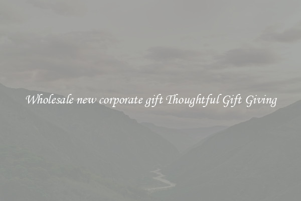 Wholesale new corporate gift Thoughtful Gift Giving