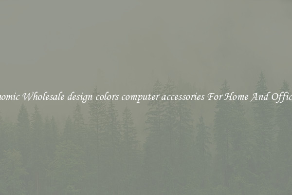 Ergonomic Wholesale design colors computer accessories For Home And Office Use.